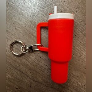 Miniature Red Cup Keychain